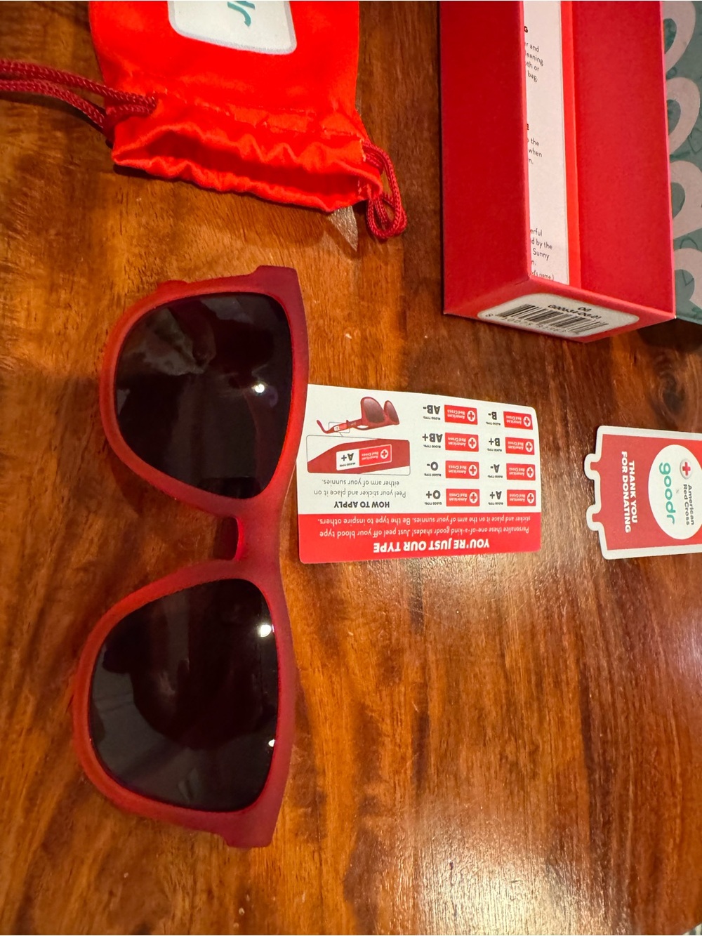 Goodr x American Red Cross Sunglasses